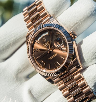 Rolex Day-date 40 Unworn 2023 Day-date 40mm Chocolate Dial 228235