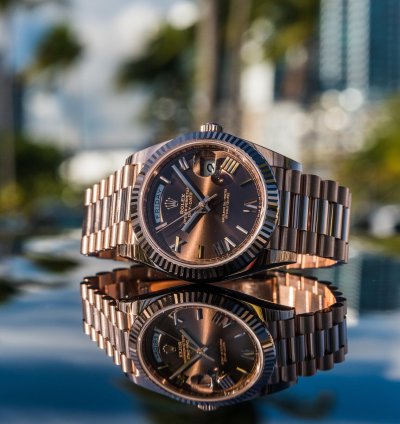 Rolex Day-date 40 Unworn 2023 Day-date 40mm Chocolate Dial 228235