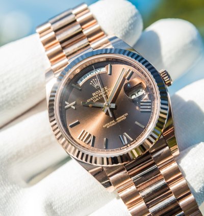 Rolex Day-date 40 Unworn 2023 Day-date 40mm Chocolate Dial 228235