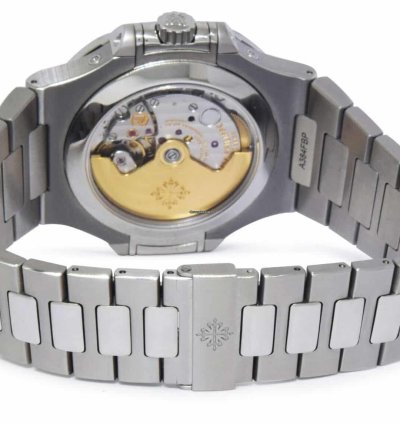 Patek Philippe Nautilus Steel Annual Calendar White Dial Watch 17 5726 1a