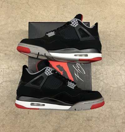 Jordan 4 Retro Og Bred 2019 Size 9 5
