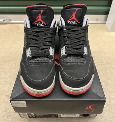 Jordan 4 Retro Og Bred 2019 Size 9 5