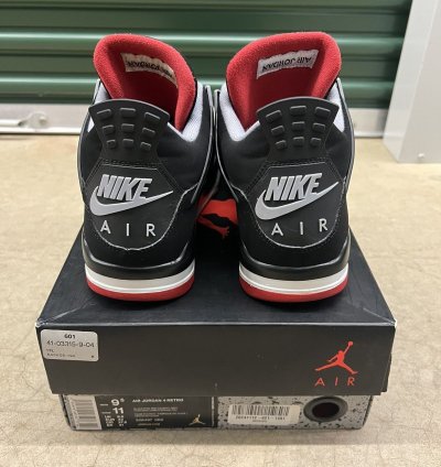 Jordan 4 Retro Og Bred 2019 Size 9 5