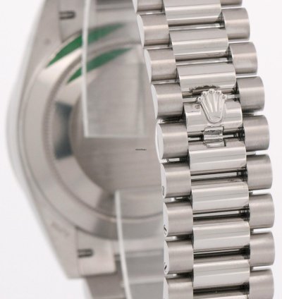 Rolex Day-date 40 Unworn 2023 Papers Rolex Day-date 40mm Meteorite Baguette Diamond 228349 Rbr