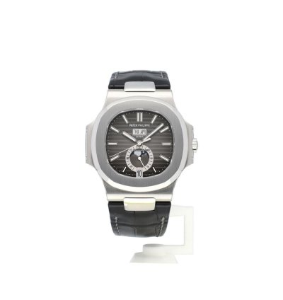 Patek Philippe Nautilus Steel Annual Calender Moon Phase