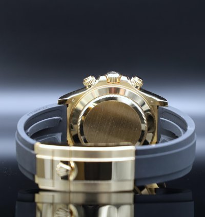Rolex Daytona Oysterflex - 2021 - Black Dial - Yellowgold - Fullset