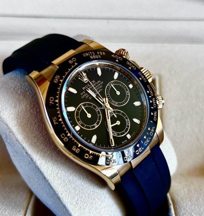 Rolex Daytona Oysterflex 116518ln Black Dial