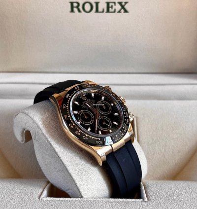 Rolex Daytona Oysterflex 116518ln Black Dial