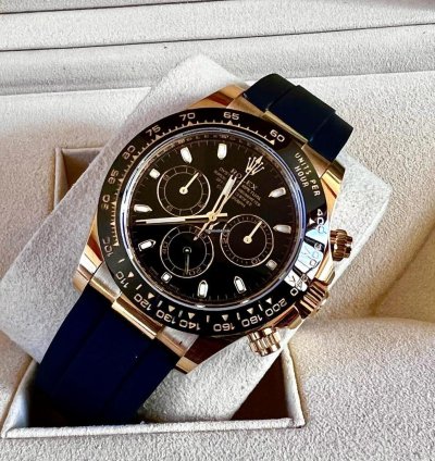Rolex Daytona Oysterflex 116518ln Black Dial