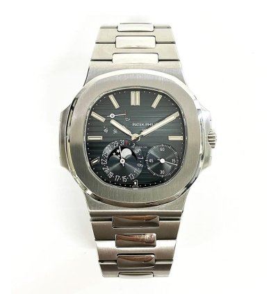 Patek Philippe Nautilus Steel Blue Dial 5712 1a-001 Full Set Watch 2008