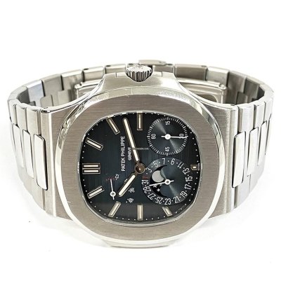Patek Philippe Nautilus Steel Blue Dial 5712 1a-001 Full Set Watch 2008
