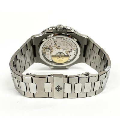Patek Philippe Nautilus Steel Blue Dial 5712 1a-001 Full Set Watch 2008