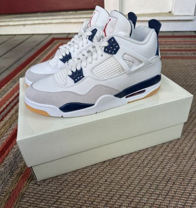 Jordan 4 Retro Sb Navy Size 10