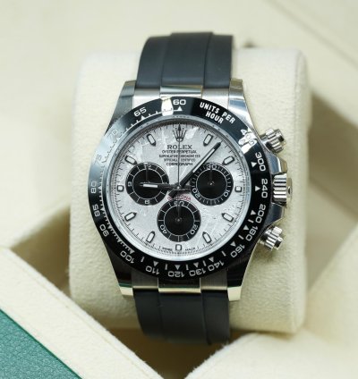 Rolex Daytona Oysterflex Meteorite Dial 2023 Unworn 116519ln Box And Papers