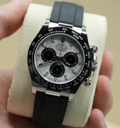 Rolex Daytona Oysterflex Meteorite Dial 2023 Unworn 116519ln Box And Papers