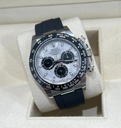Rolex Daytona Oysterflex Meteorite Dial 2023 Unworn 116519ln Box And Papers