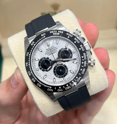 Rolex Daytona Oysterflex Meteorite Dial 2023 Unworn 116519ln Box And Papers