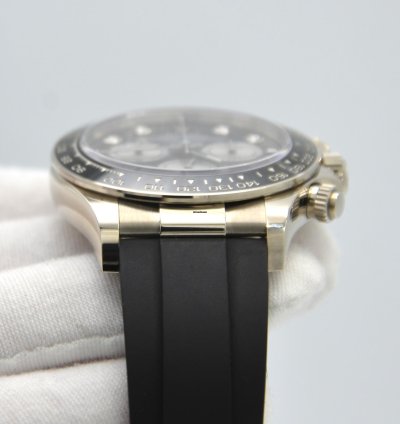 Rolex Daytona Oysterflex New 2023 Model 18ct White Gold Diamond