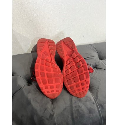 2016 Nike Air Huarache Run Ultra Triple Crimson Red Sz 10m