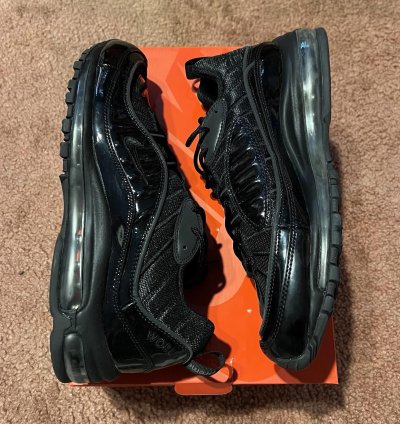2016 Nike Air Max 98 Supreme 844694-001 Us10 5