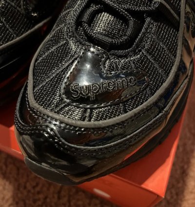 2016 Nike Air Max 98 Supreme 844694-001 Us10 5