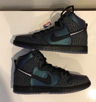 Nike Sb Dunk High Black Sheep Hornet