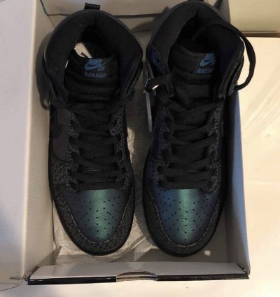 Nike Sb Dunk High Black Sheep Hornet