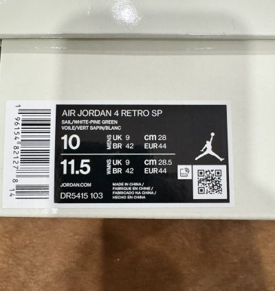 Jordan 4 Retro Sb Pine Green Nike Sb