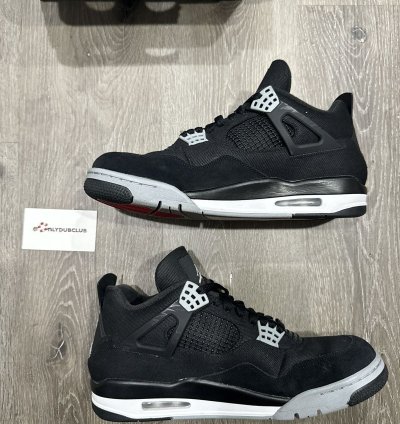 Jordan 4 Retro Se Black Canvas