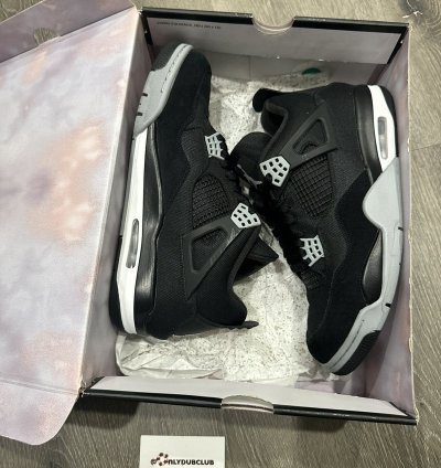 Jordan 4 Retro Se Black Canvas