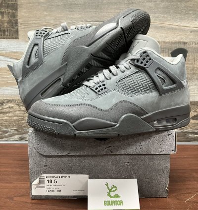 Jordan 4 Retro Se Paris Olympics Wet Cement Size 10 5