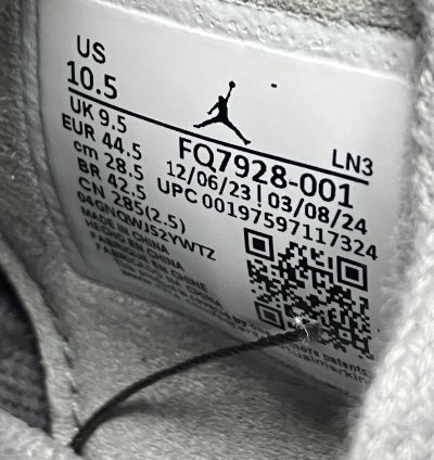 Jordan 4 Retro Se Paris Olympics Wet Cement Size 10 5