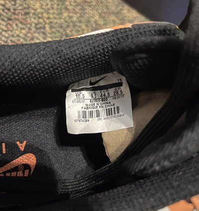 2017 Af1 07 Lv8 Orange Reflective Camo