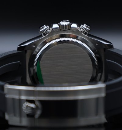 Rolex Daytona Oysterflex Whitegold Black Diamond Dial - Stickers Unworn - 02 2025 - Fullset