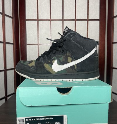 Nike Sb Dunk High Camo 2019