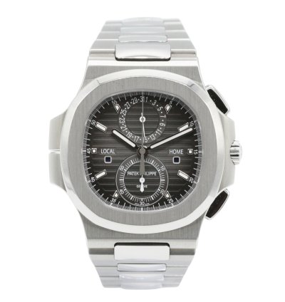 Patek Philippe Nautilus Travel Time Chronograph Mint Condition Full Set