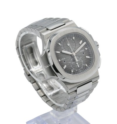 Patek Philippe Nautilus Travel Time Chronograph Mint Condition Full Set