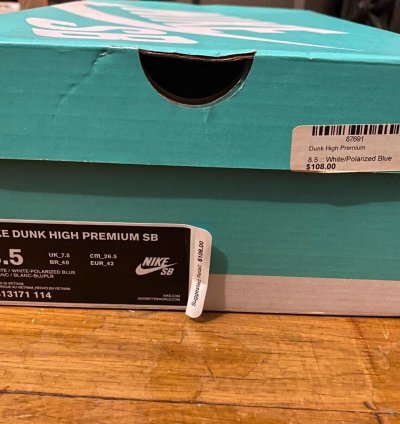 Nike Sb Dunk High Chairman Bao Size 8 5