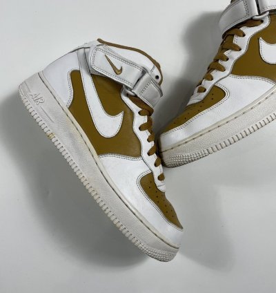 2017 Nike Air Force 1 Mid Id White Brown