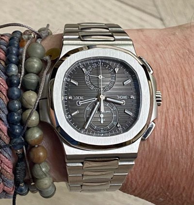 Patek Philippe Nautilus Travel Time Ref 5990 1a