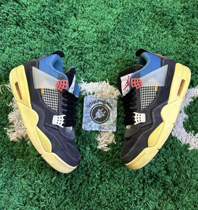 Jordan 4 Retro Union La Mid Off Noir