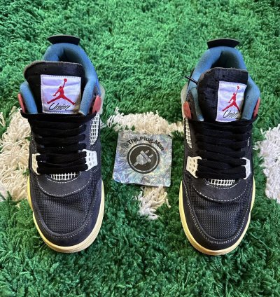 Jordan 4 Retro Union La Mid Off Noir