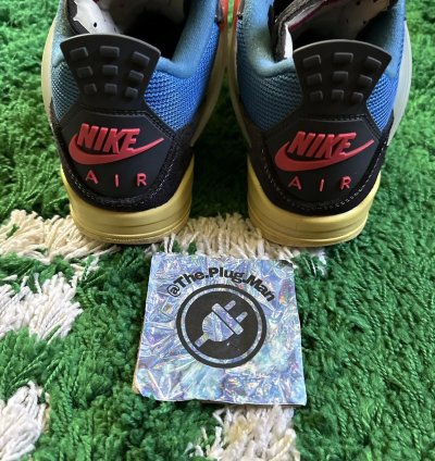 Jordan 4 Retro Union La Mid Off Noir