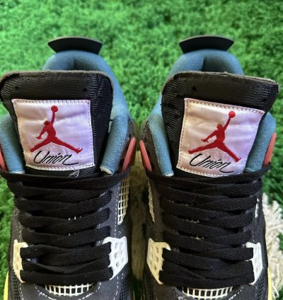 Jordan 4 Retro Union La Mid Off Noir