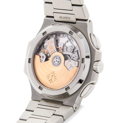 Patek Philippe Nautilus Travel Time Stainless Steel 5990 1a-001 - Ats-w000010