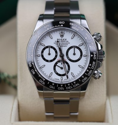 Rolex Daytona Panda - 2024 - Lc100 - Neu Ungetragen Teilverklebt - Fullset