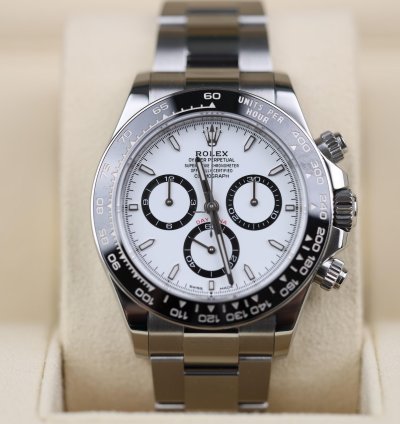Rolex Daytona Panda - 2024 - Lc100 - Neu Ungetragen Teilverklebt - Fullset