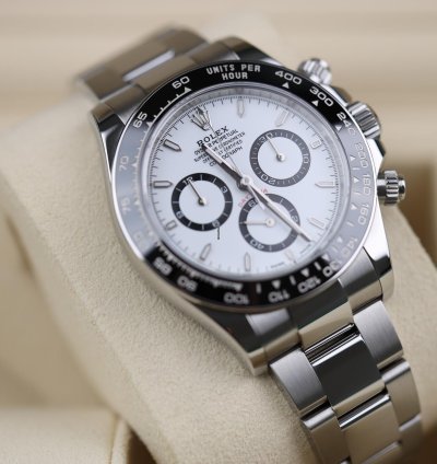 Rolex Daytona Panda - 2024 - Lc100 - Neu Ungetragen Teilverklebt - Fullset
