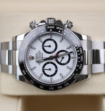 Rolex Daytona Panda - 2024 - Lc100 - Neu Ungetragen Teilverklebt - Fullset
