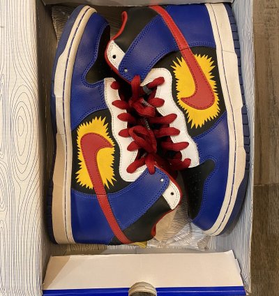 Nike Sb Dunk High Comic Sz 10